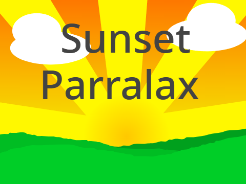 Sunset parralax