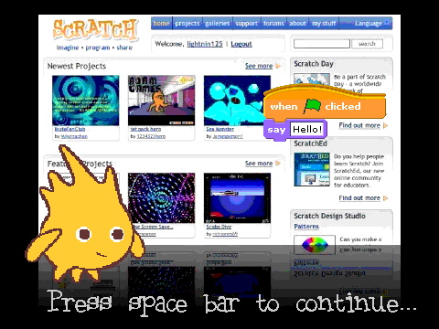 Welcome to Scratch!