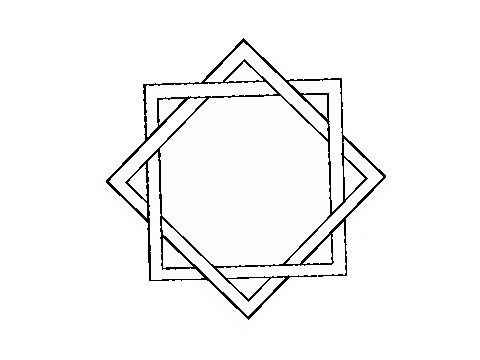 Interlocking squares