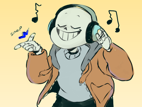 what is sans listening to? remix