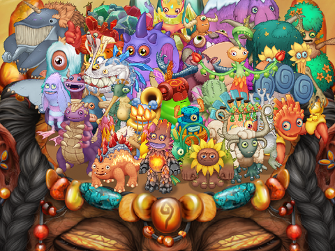 Amber Island but the final verse has every monster