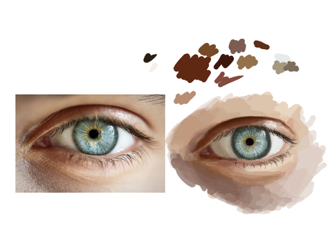 realistic eye whoa :0