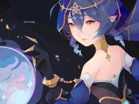 layla ✦ genshin art collab