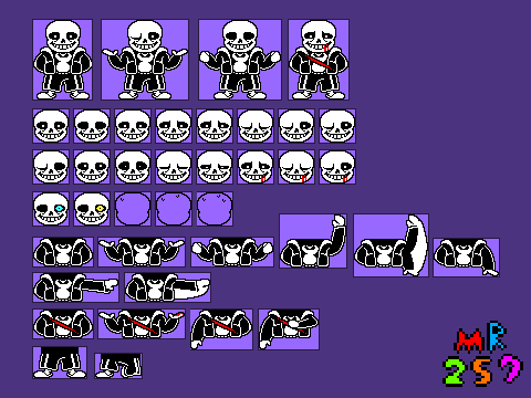 sans v10 sprite sheet