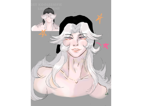 i drew my other wife ! ♡♡♡