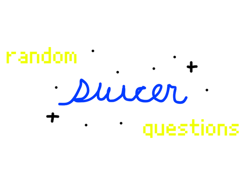 MY ANSWERS! :)