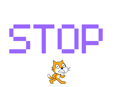 STOP NOW.