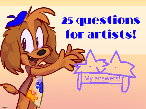 25 Questions for Artists (my answers!)