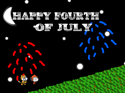 Happy Fourth Of July-Fireworks! Fireworks! Fireworks!