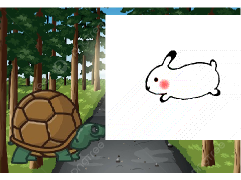 The Rabbit and The Tortoise