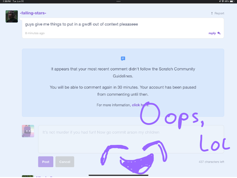 Oops, lmao XD