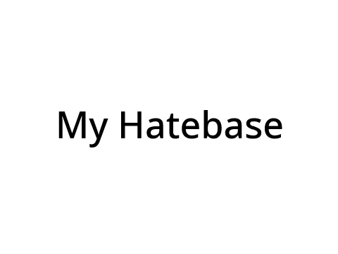 My Hatebase RANT