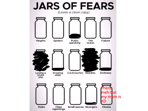 My Jars Of Fear XD