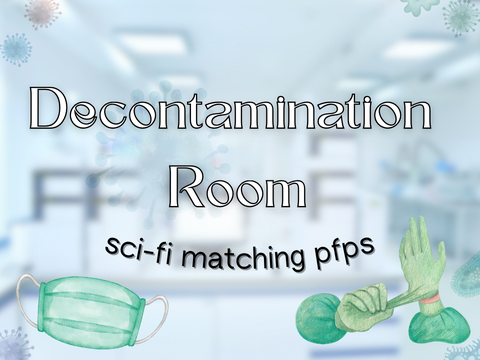Decontamination Room ☤ Sci-Fi Matching Pfps