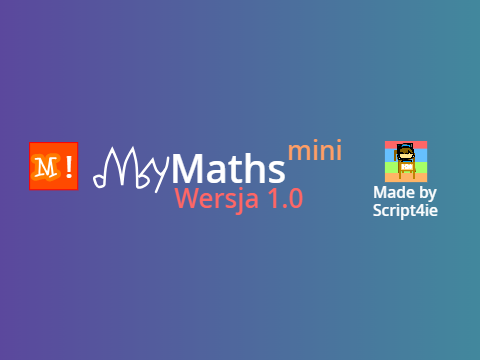 MyMaths Mini v1.0 Web Demo