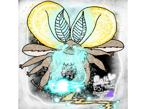 ✨⭐️~Celestial Orb Moth~⭐️✨