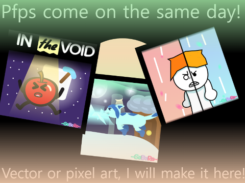 PFP Requests (OPEN!!! free pfps)
