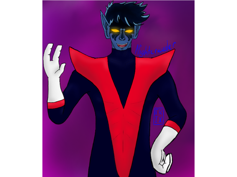 nightcrawler drawing