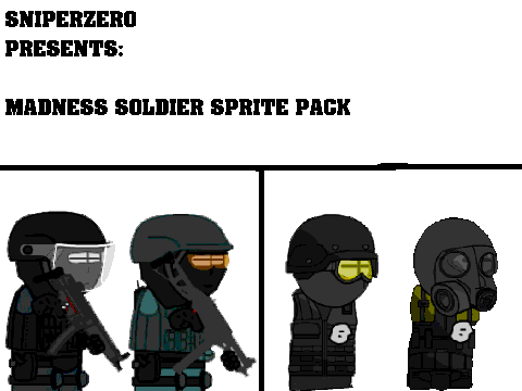 MADNESS SOLDIER SPRITE PACK