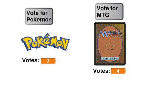 Vote: Pokemon vs. MTG (Vote only once!)