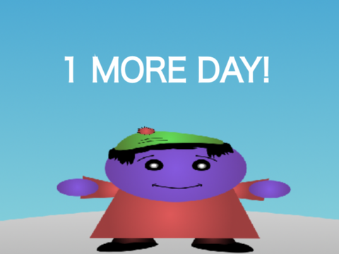 1 DAY UNTIL MY BIRTHDAY!
