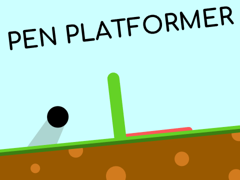 Pen Platformer (100% pen)