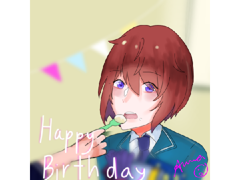 Happy birthday son + transparent son