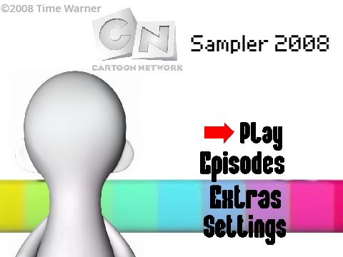 Cartoon Network 2008 Sampler Menu (FANMADE)