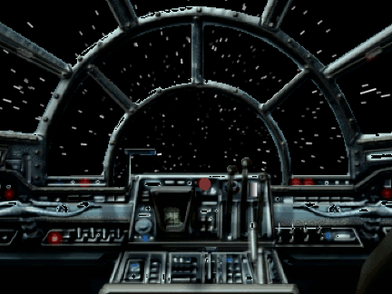 3D Millennium Falcon Flight Simulator