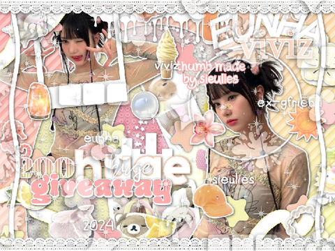 ໒꒰ ྀི ′̥̥̥ ᵔ ‵̥̥̥ ꒱ྀིა　huge ଓ GiVEAWAY ꔫ . ཉ ू 