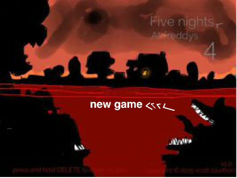 FNAF 4 HACKED