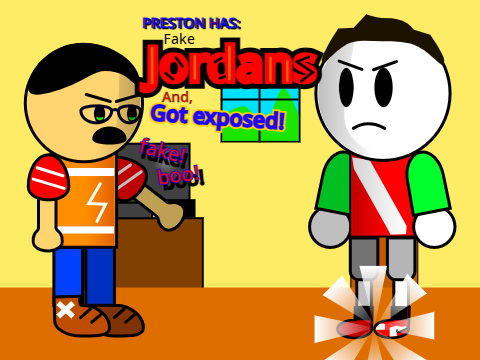 "YoU hAvE fAkE jOrDaNs" (entry)