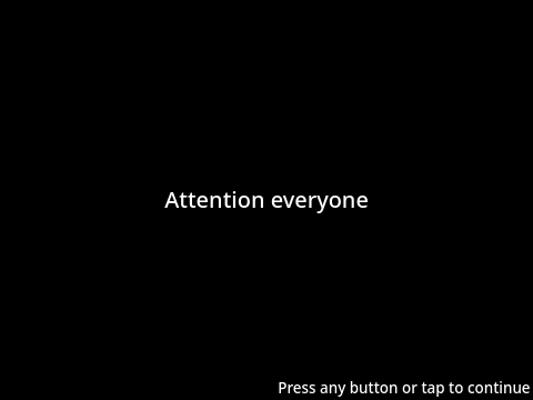 Announcement