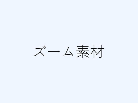 ズーム素材