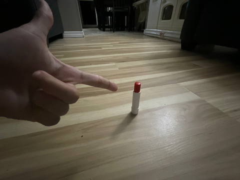 I ate my chapstick lmao XDDD