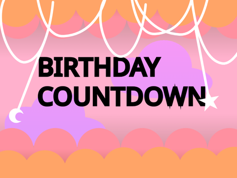 Countdown To My Birthday