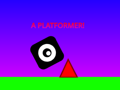 A Platformer! (every Scratch project pretty much in trending) #everywordinthedictonary #games 