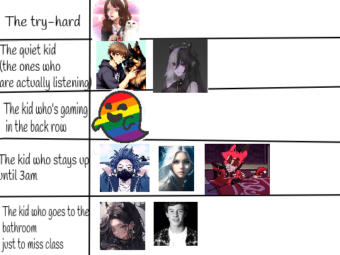 Who are you in class? remix remix remix remix-2 remix remix remix remix