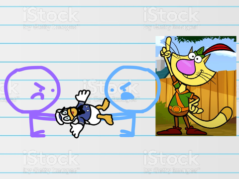 give me that donaldducc. (Stop fighting)