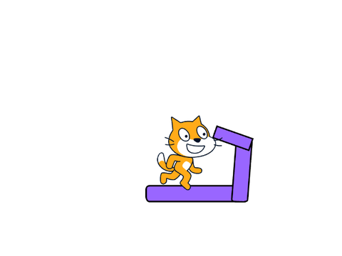 ランニング猫