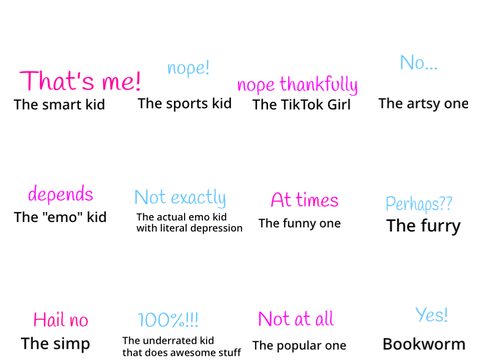 Which one are you? remix remix