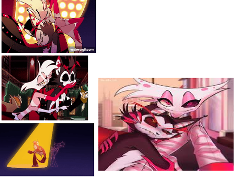 angel and husk be like: