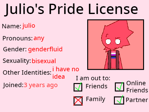 Pride Lisense updated