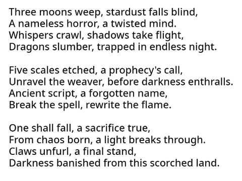 THE 4TH PROPHECY...