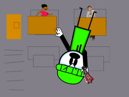 1st grader getting roasted by teacher #School #animation