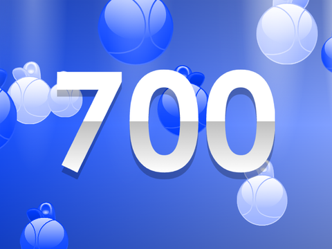 700 followers. (late)