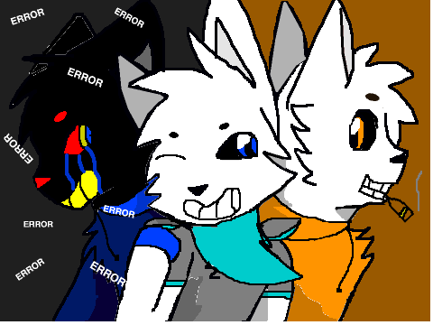 UnderSWAP!! Paps, Blueberry, ERROR!Sans