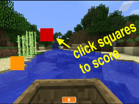 Click and ride - simple Minecraft boat ride remix