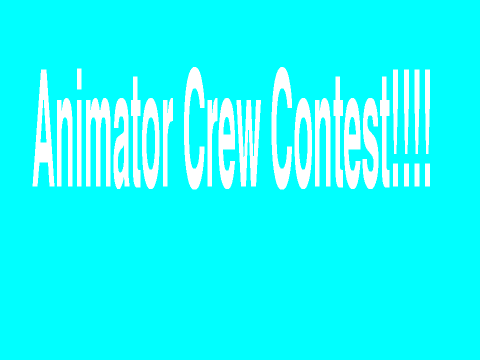 Animator club contest!