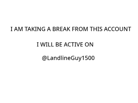 I will take a break